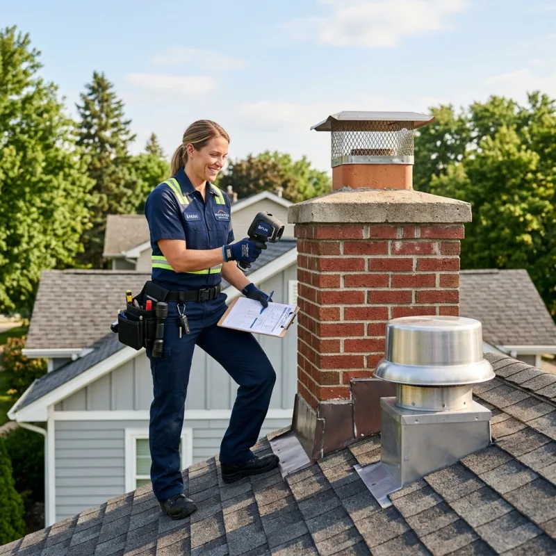 Technician inspecting a South Morang roof cavity and ductwork for a dead bird
